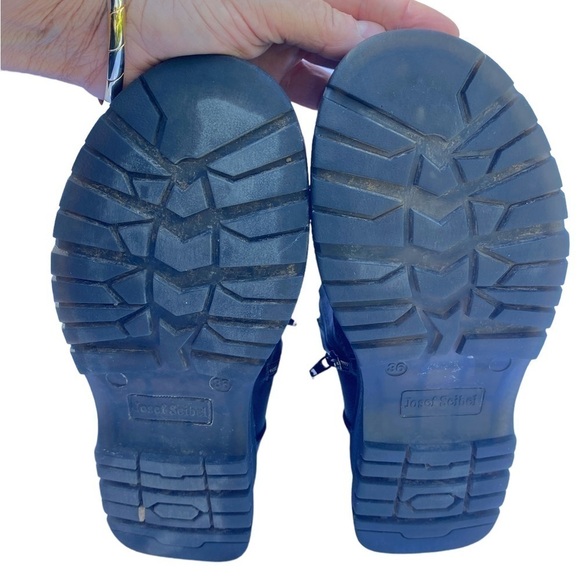 Josef Seibel Leather Ankle Boots Black Women 36 (5 1/2 US) - Picture 6 of 14